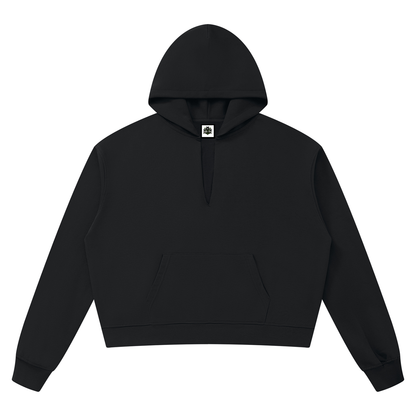 Loki & Ivy Unisex Boxy Raw Edge Hoodie