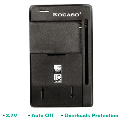Camera Battery Charger 3.7V Rechargeable Battery Charger Mobile Universal Battery Charger For Cameras Cell Phones