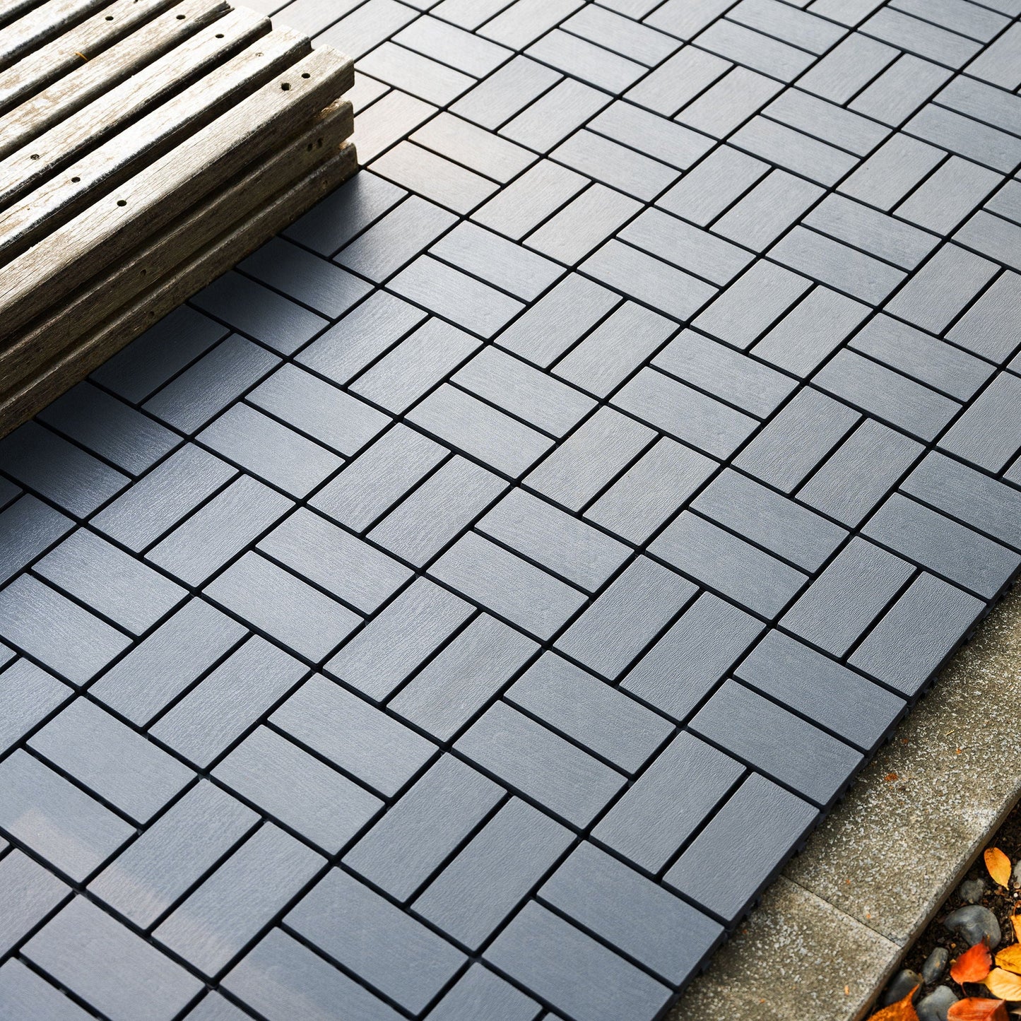 Interlocking Deck Tiles, 44 Pack
