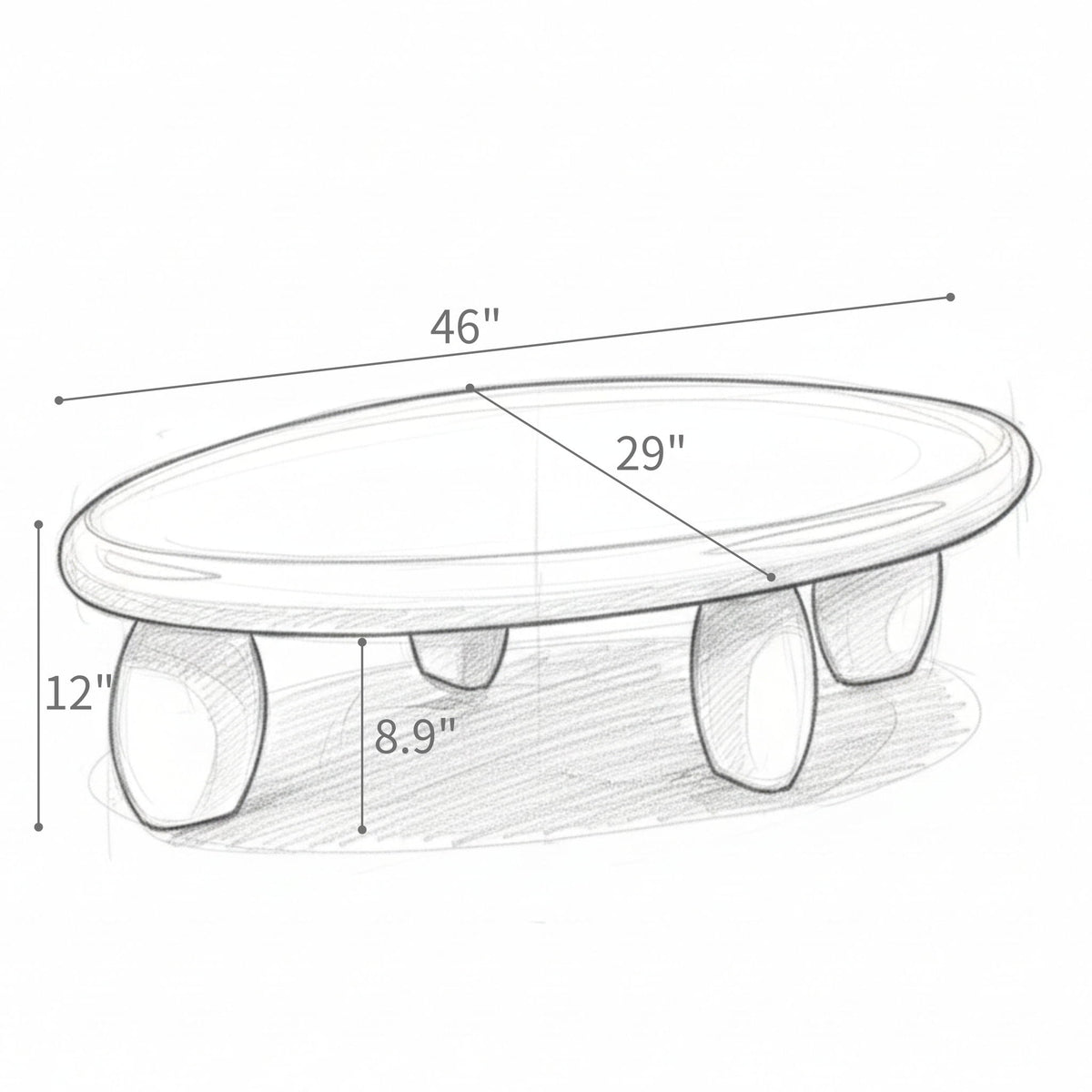 Cobblestone Coffee Table