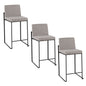Fuji - Contemporary Modern Elegance, High Back Counter Stool