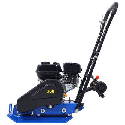 212cc Gas Vibration Plate Compactor with Built-in Wheel