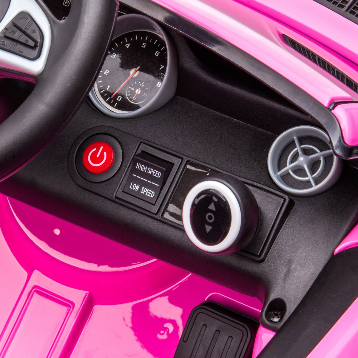 Electric Ride-On Car for Kids with Remote Control, Dual Motors, Music and Lights