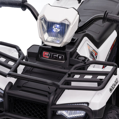 12V Kids ATV with Music, Headlights, and Forward/Backward Function - A Fun Ride for Young Adventurers!