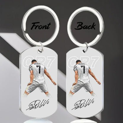 Personalized Keychains for Women Customized Key Chains Men Engraved Name Inspirational Stainless Steel Dog Tag