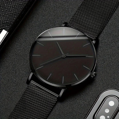 Non-mechanical Mens Quartz Watch