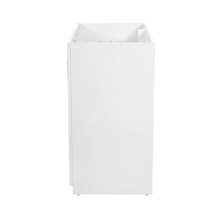Retro Style Bathroom Vanity, 3 Drawers & Soft Closing Doors