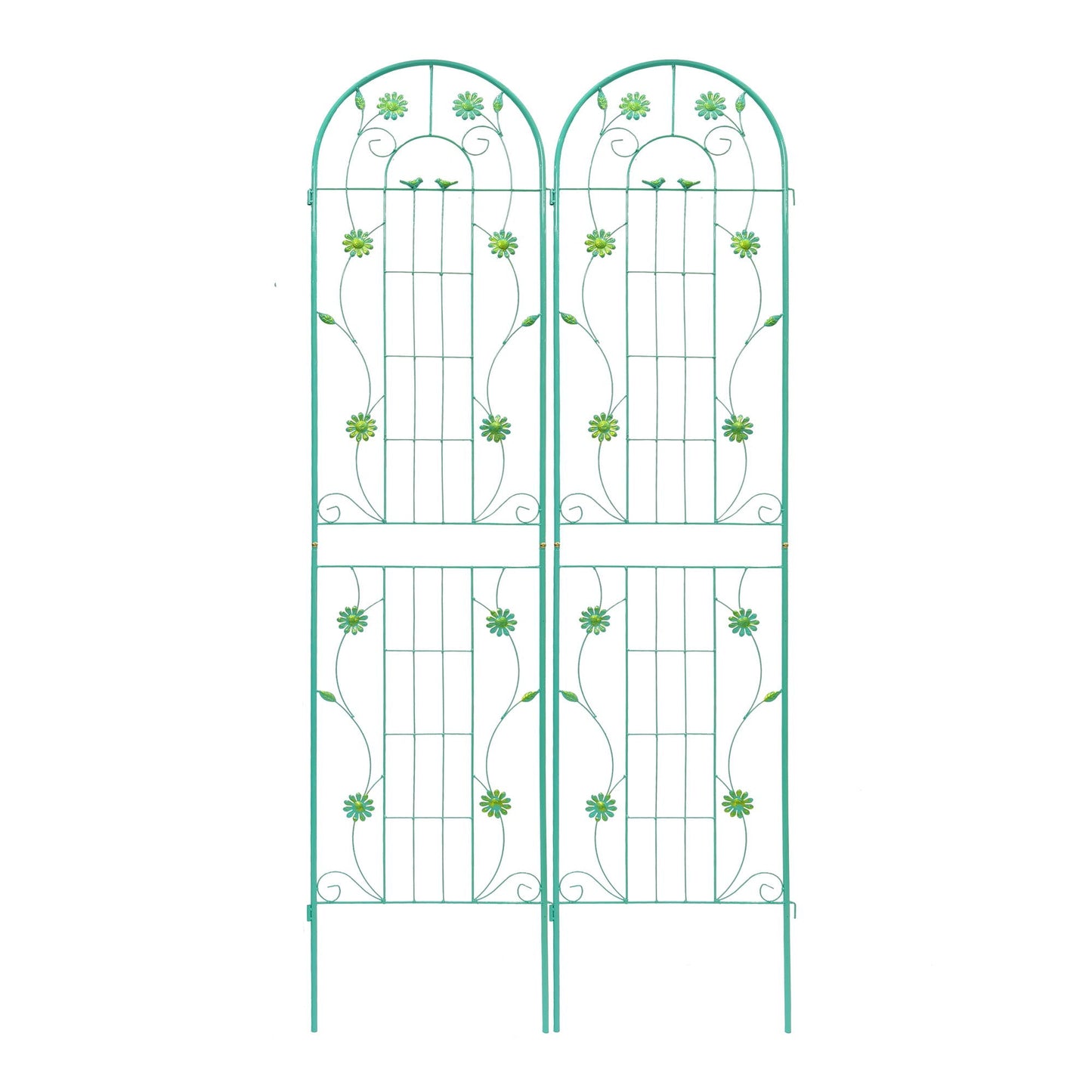 Metal Garden Trellis Rustproof Trellis For Climbing Plant Outdoor Flower Support