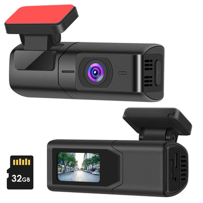 2K HD Front Dash Cam For Car With IPS Screen Night Vision Loop Recording Included 32G Storage Card 140¡ Wide Angle WiFi App Control Front Dashcam