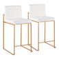 Fuji - Contemporary High Back Stylish Counter Stool