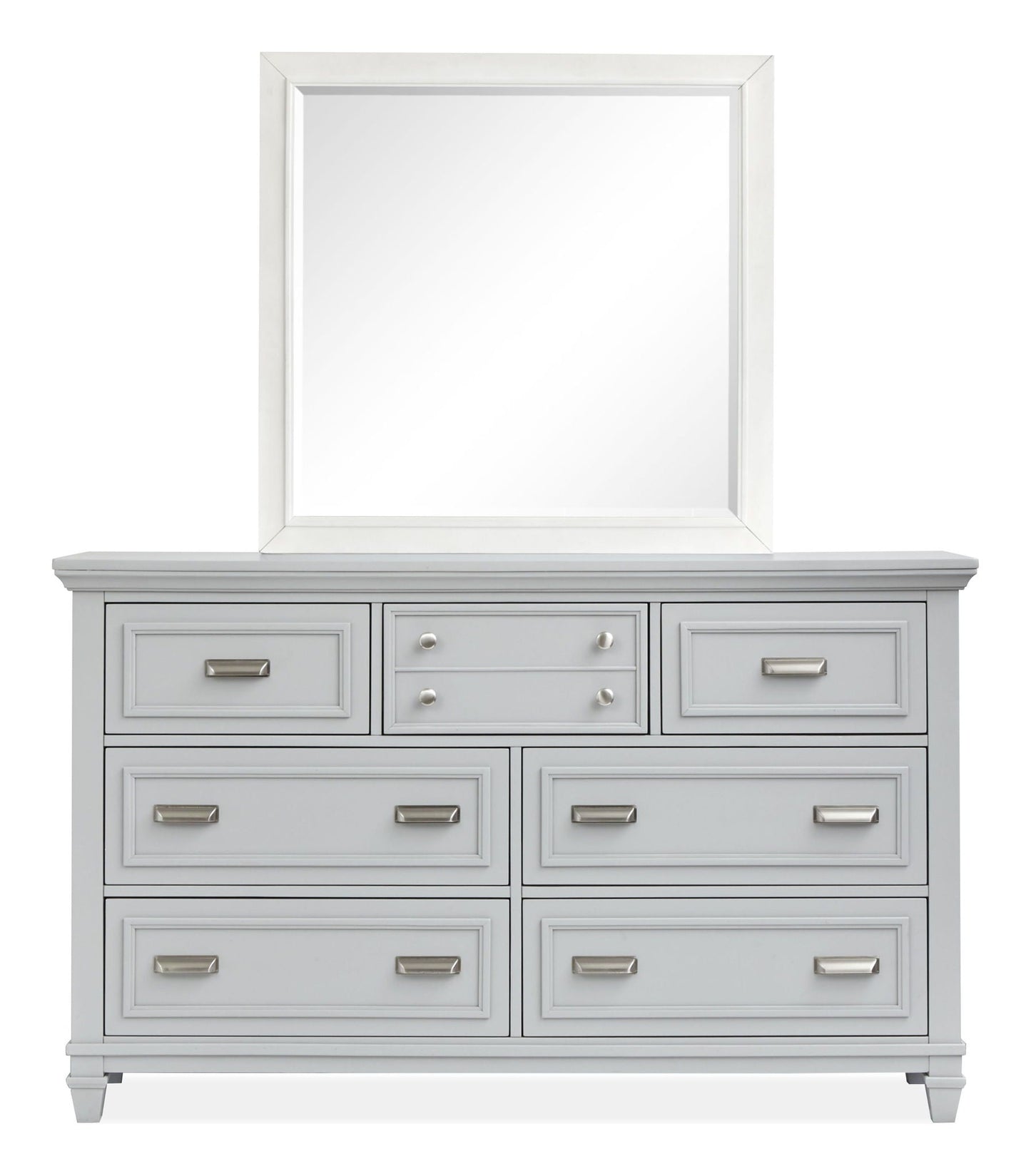 Charleston - Drawer Dresser With Landscape Mirror