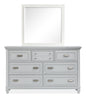 Charleston - Drawer Dresser With Landscape Mirror