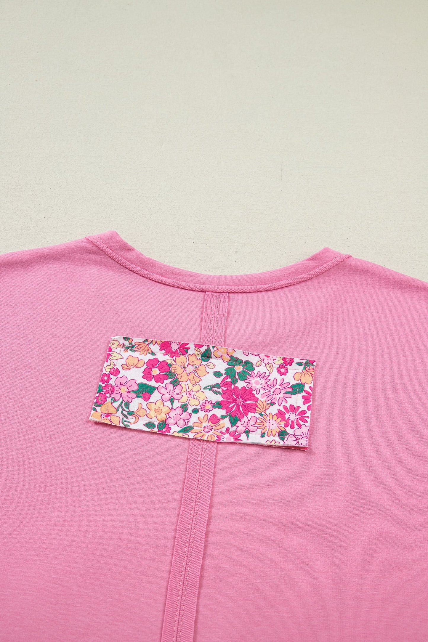 Adriana Big Flower Oversize Tee