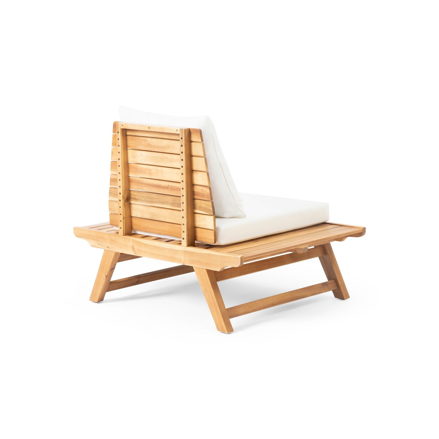 Sedona Outdoor Club Chair With Slatted Design