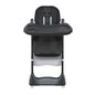Adjustable Baby High Chair 0-6 Years, Portable Infant Feeding Seat With Safety Belt, Silent Lockable Wheels