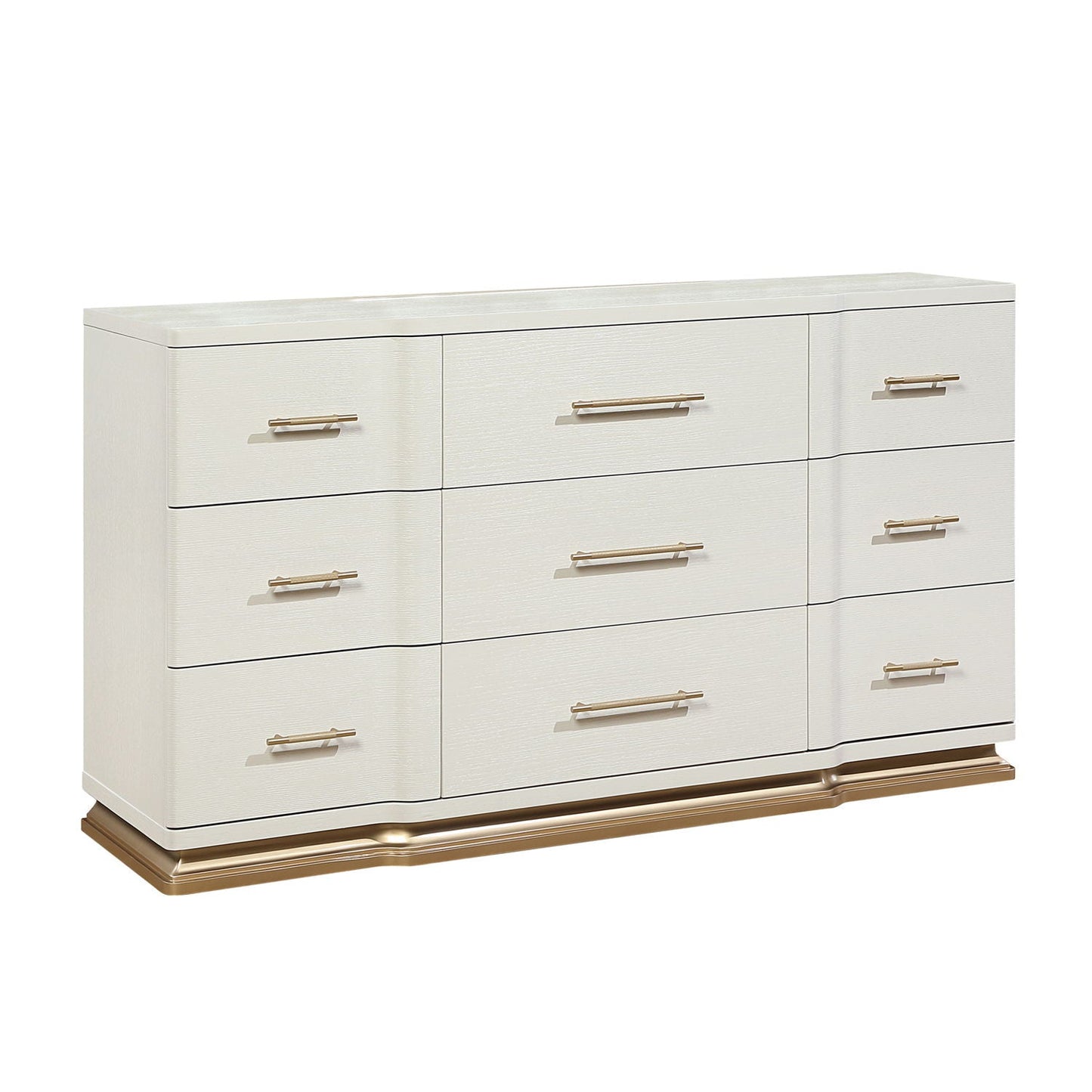 Lexington - 9 Drawer Dresser - Beige