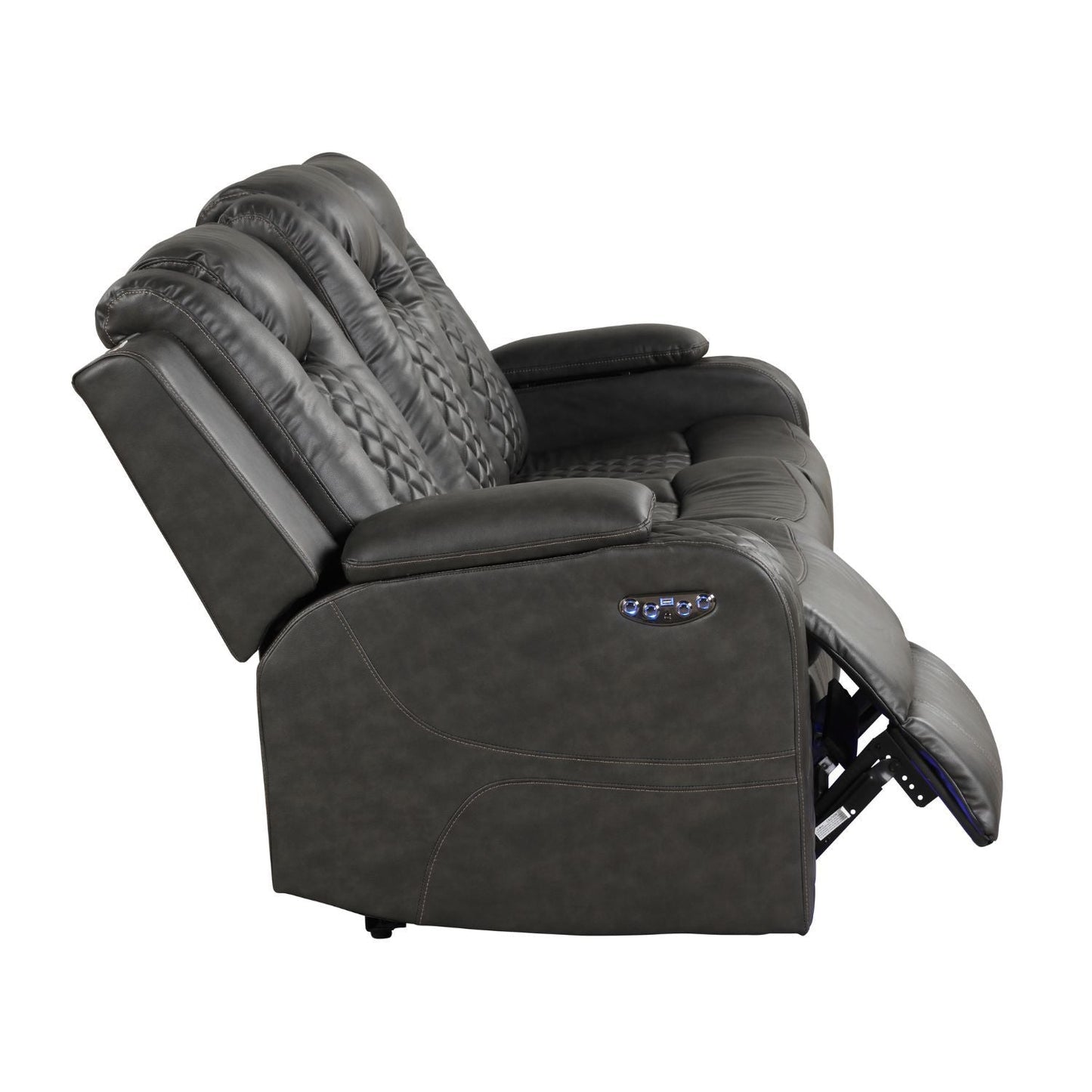 Benz - Power Recliner Set With LED Lighting And USB Charging