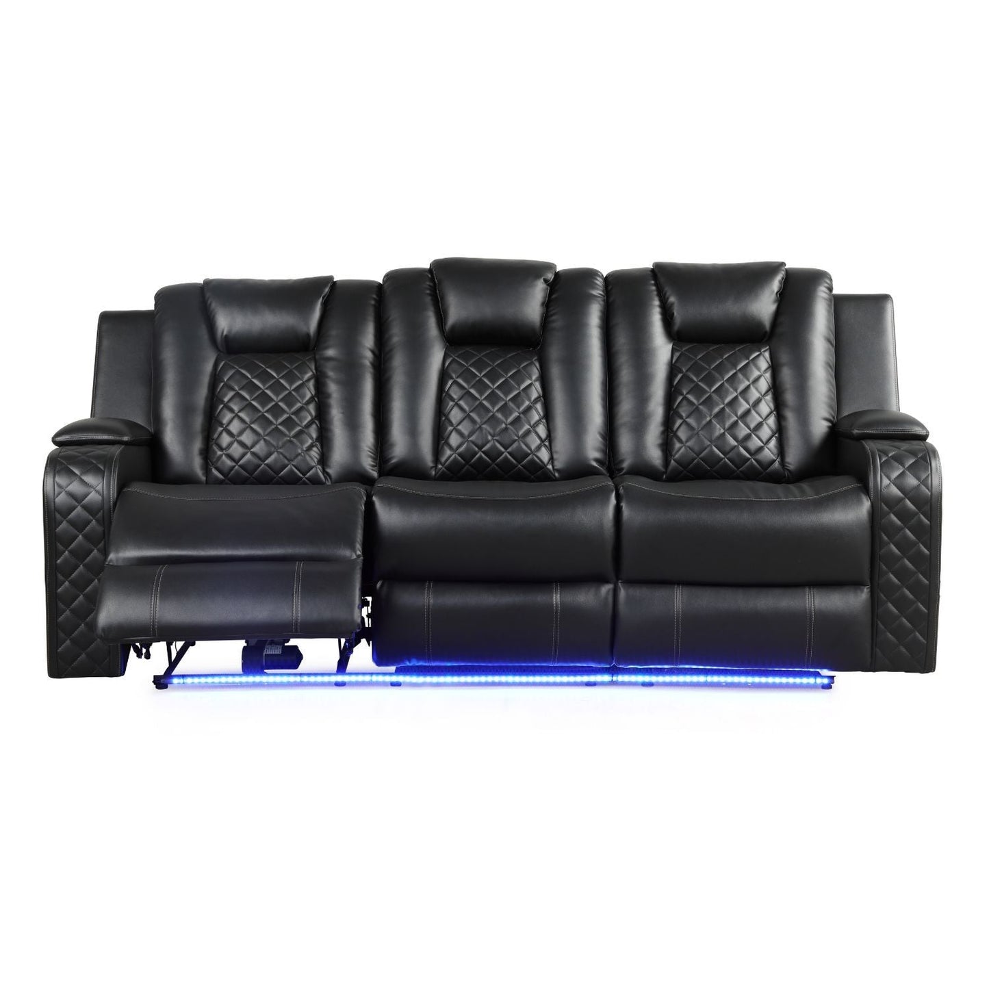 Benz - Power Reclining Sofa With LED Lighting