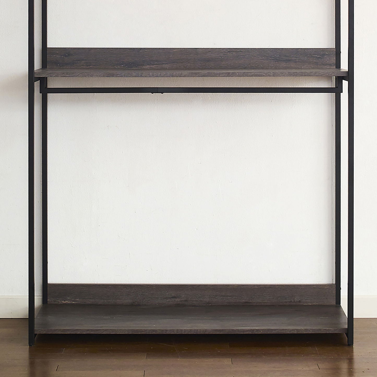 Monica - Farmhouse Industrial Wood Walk In Closet