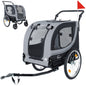 2-in-1 Bike Trailer & Pet Stroller for Dogs up to 100lbs