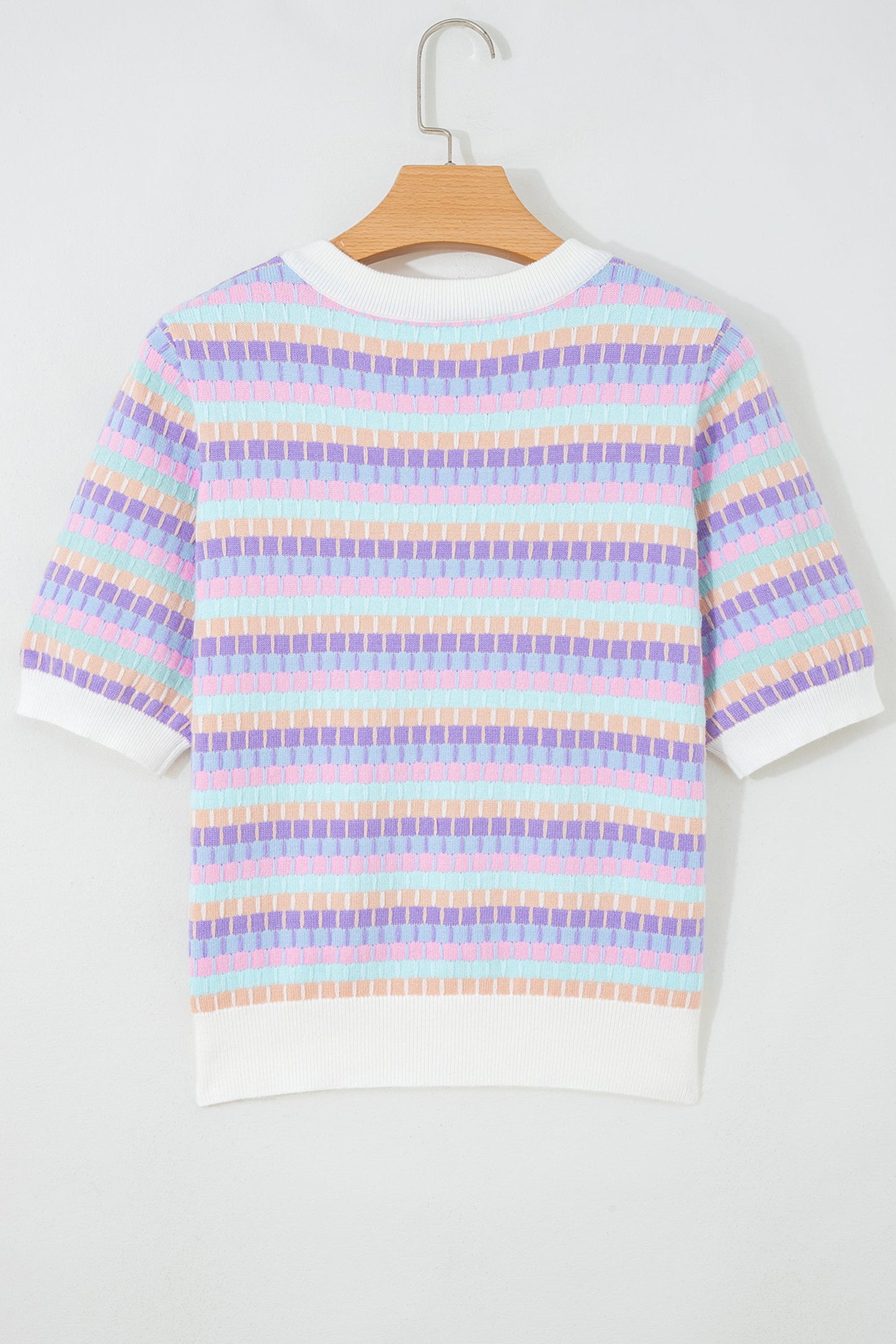 Ailany Knit Short Sleeve Sweater
