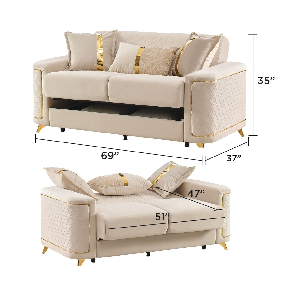 Lisa - Living Room Set