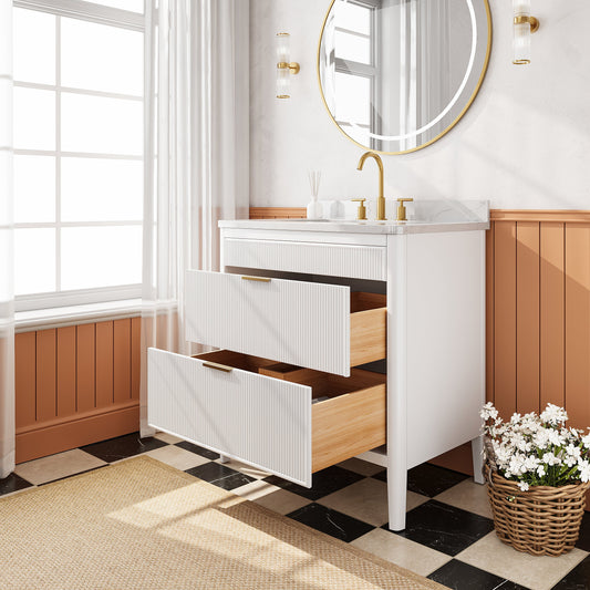 Fully Assembled 36'' Bathroom Vanity