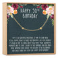 50th Birthday Dot Bracelet