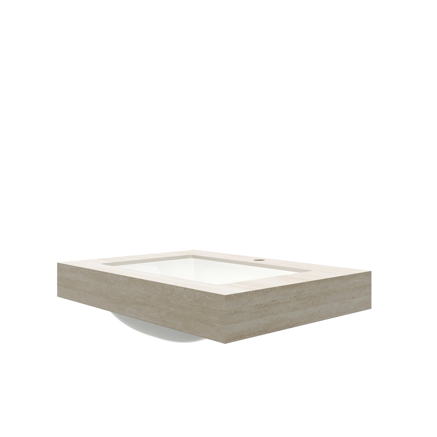 30" MURI Roma Travertine-Pattern Sintered Stone Countertop
