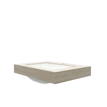 30" MURI Roma Travertine-Pattern Sintered Stone Countertop