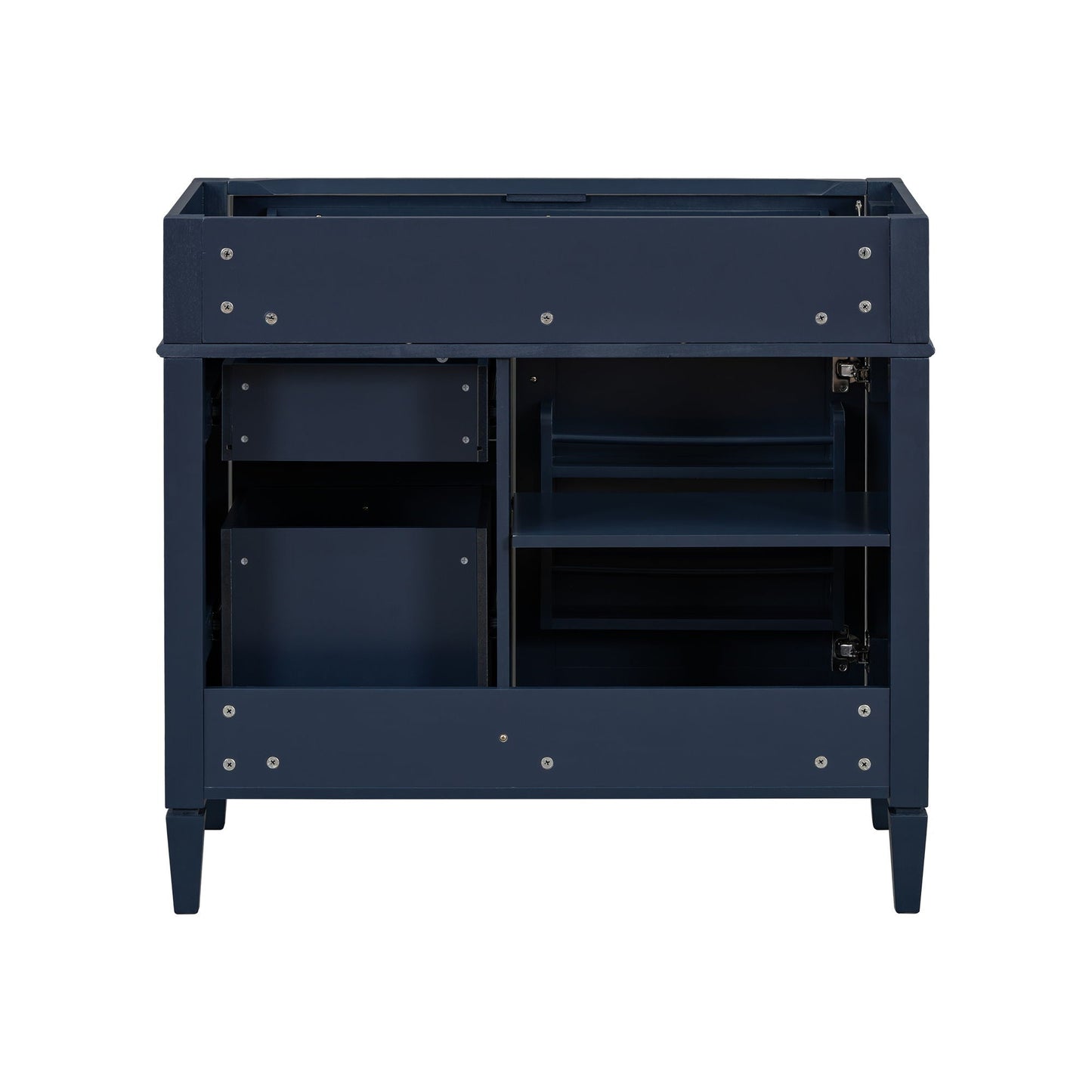 Bathroom Vanity With 2 Drawers And Tip-Out Drawer, Storage Cabinet