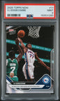 Graded 2025 Topps Now VJ Edgecombe #11 Rookie RC Basketball Card PSA 9 Mint