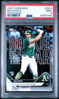 Graded 2025 Topps Now Nick Kurtz #OS2 Offseason Rookie RC Baseball Card PSA 9 Mint