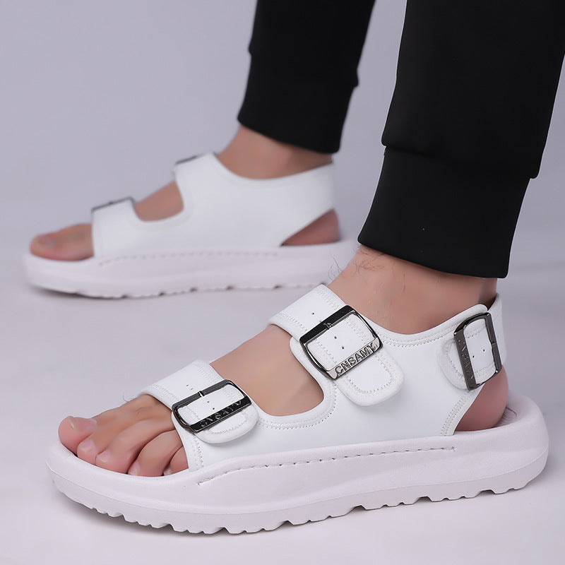 Lightweight Foam Sole Trendy Casual Non-slip Handmade Sandals
