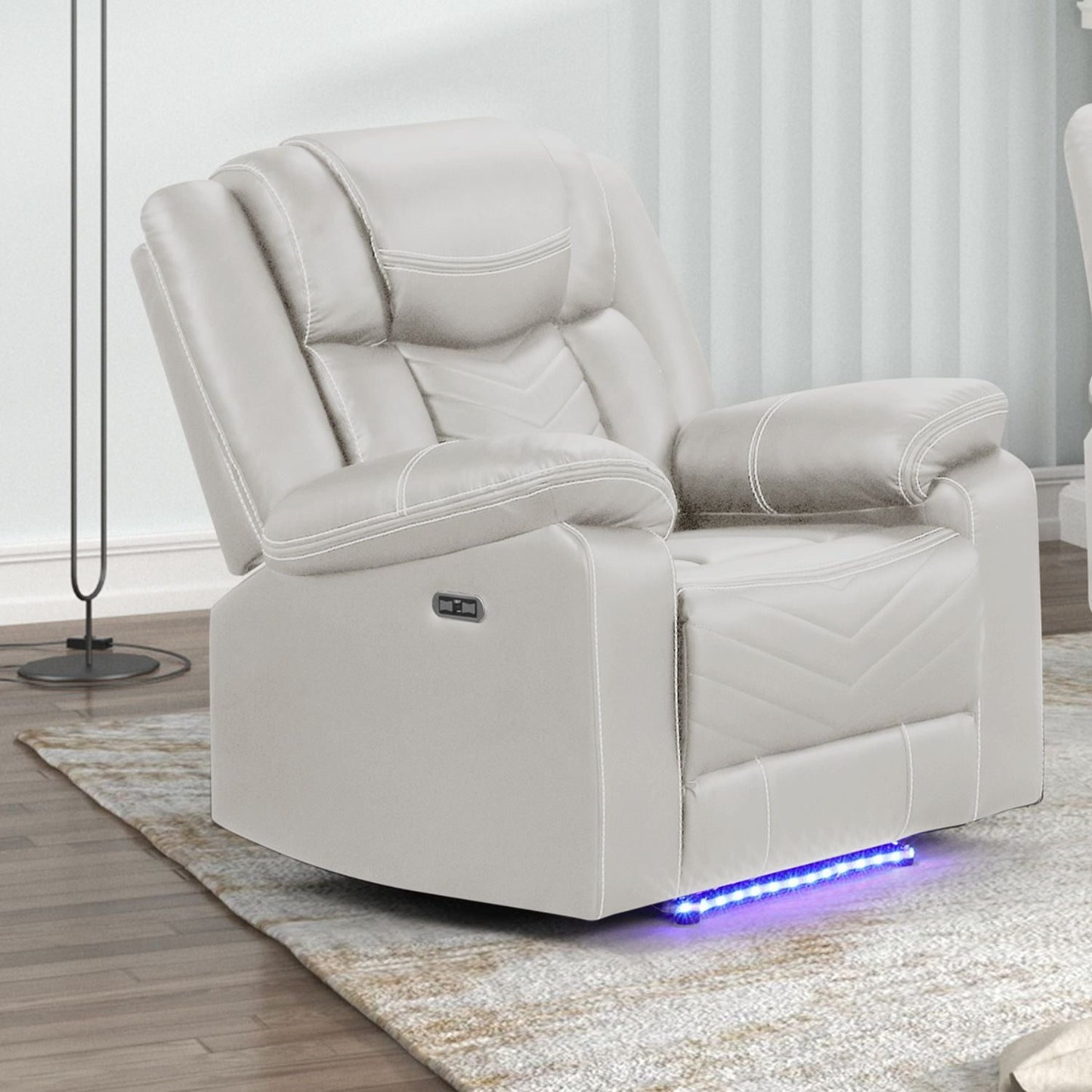 Challenger LED Power Recliner Set