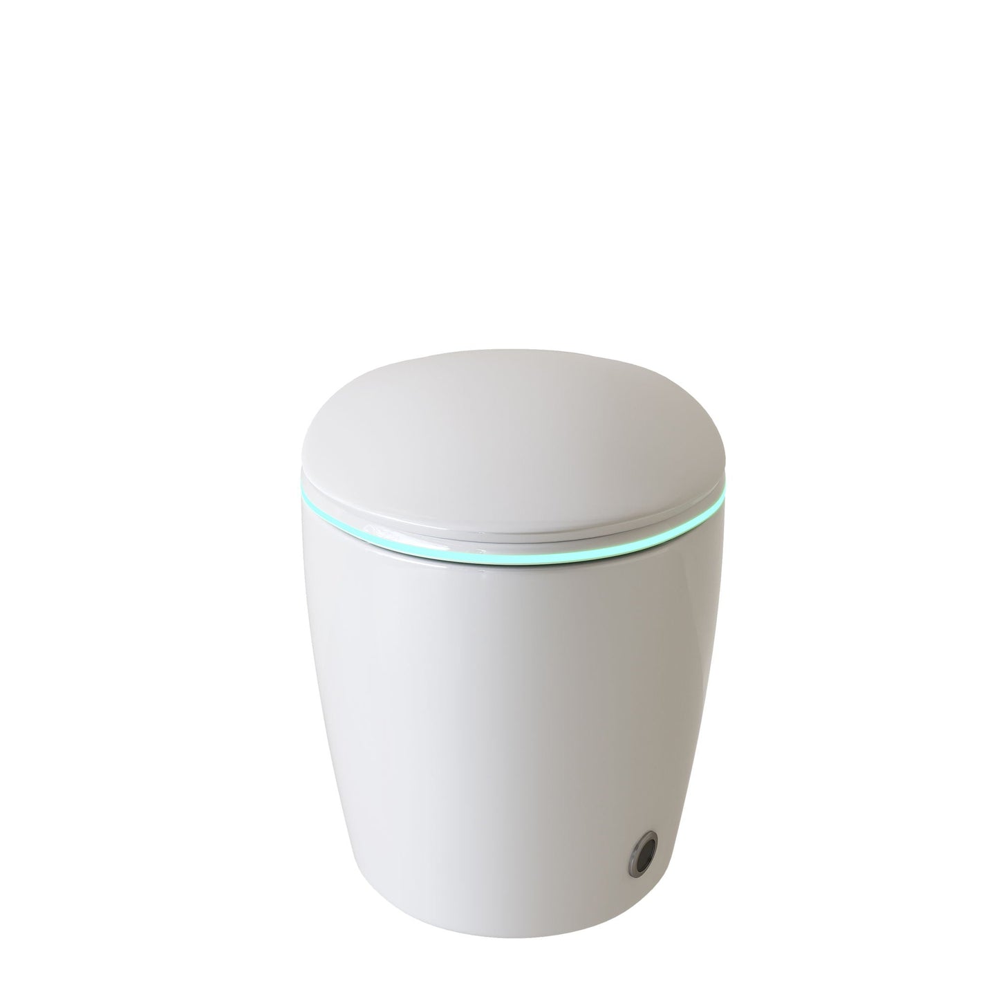 Unique Smart Toile With Built In Bidet, Auto Open / Close Seat, Foot Sensor, LED Display, Night Light, Warm Water & Dryer Ceramic