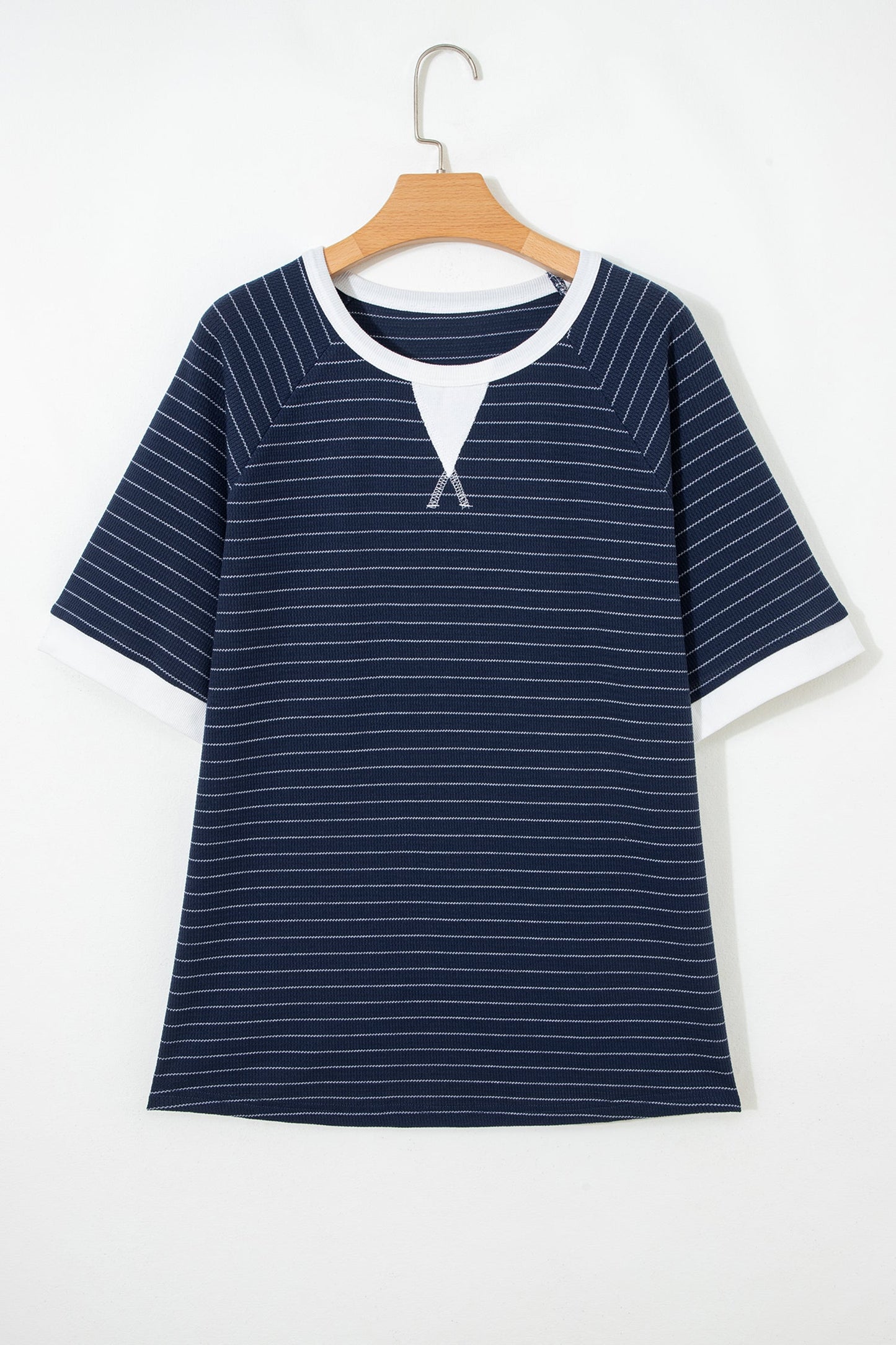 Melany Trim Ribbed T PLUS Shirt