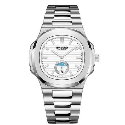 New Retro Steel Belt Quartz Watch Waterproof Leisure All-match
