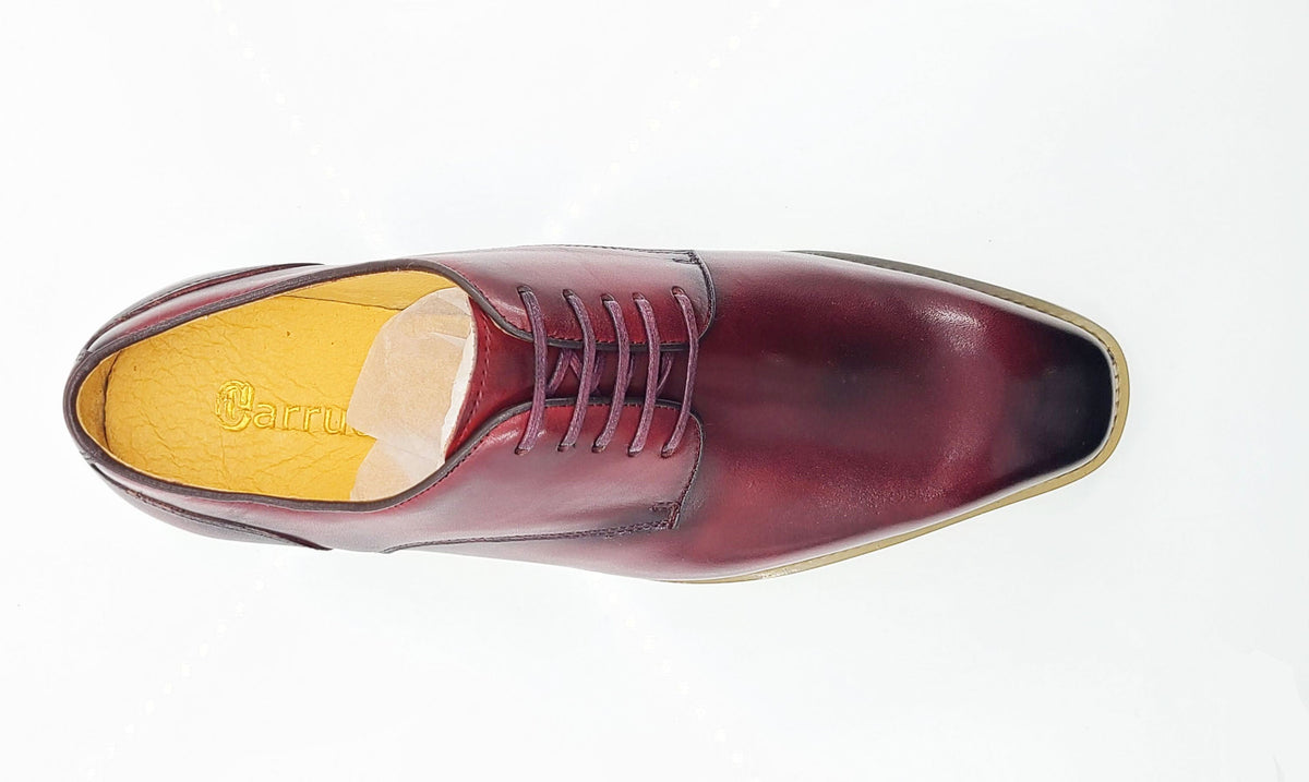 Carrucci Derby Calfskin - Burgundy
