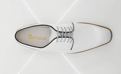 Carrucci Derby Calfskin - White