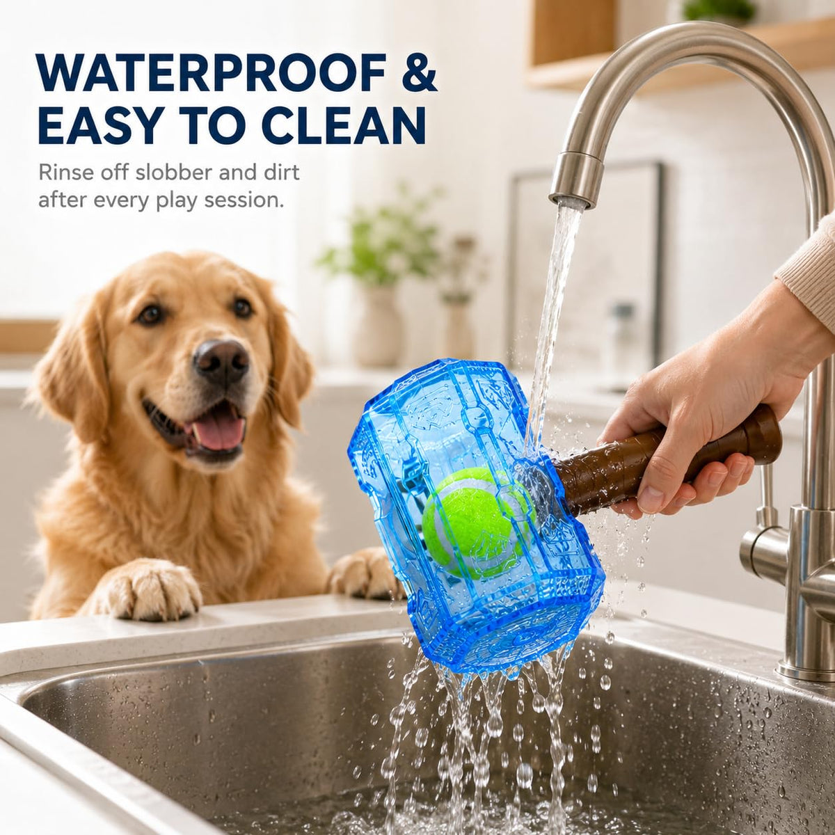 Tennis Ball In Bottle Interactive Dog Chew Toy For Medium And Large Breeds