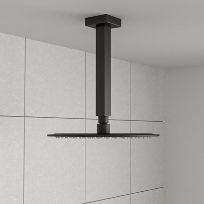Premium 8" Ceiling Mounted Shower Arm With Flange