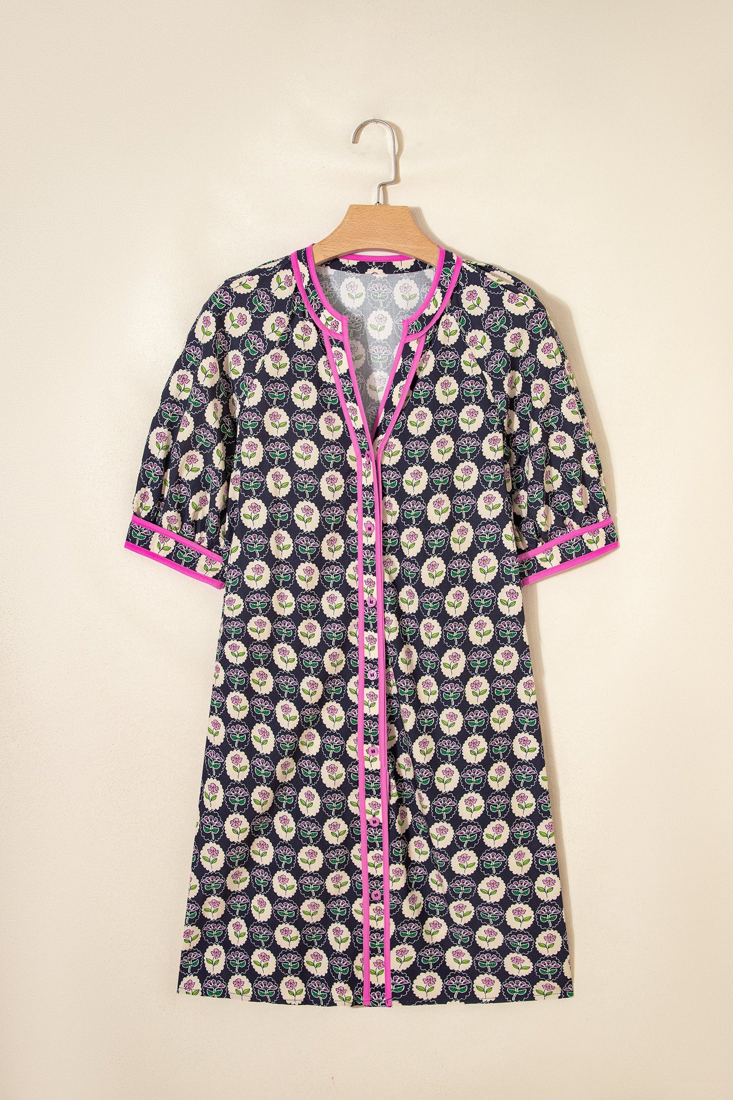 Cameron Vintage Floral Shift Dress