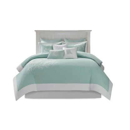 Duvet Cover Mini Set Aqua Full/Queen