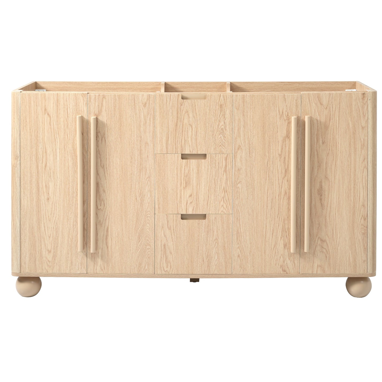 58.3" Bathroom Vanity Cabinet Only with Soft-Close Drawers