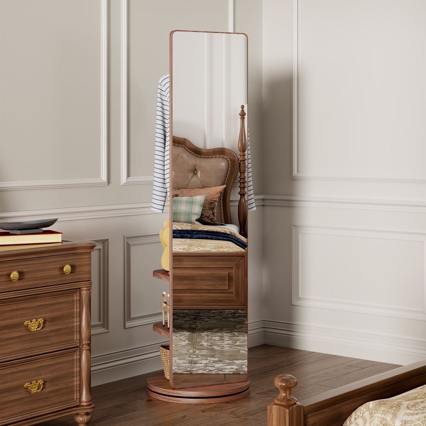 3 In 1 Multifunctional Full-Length Clothing Mirror