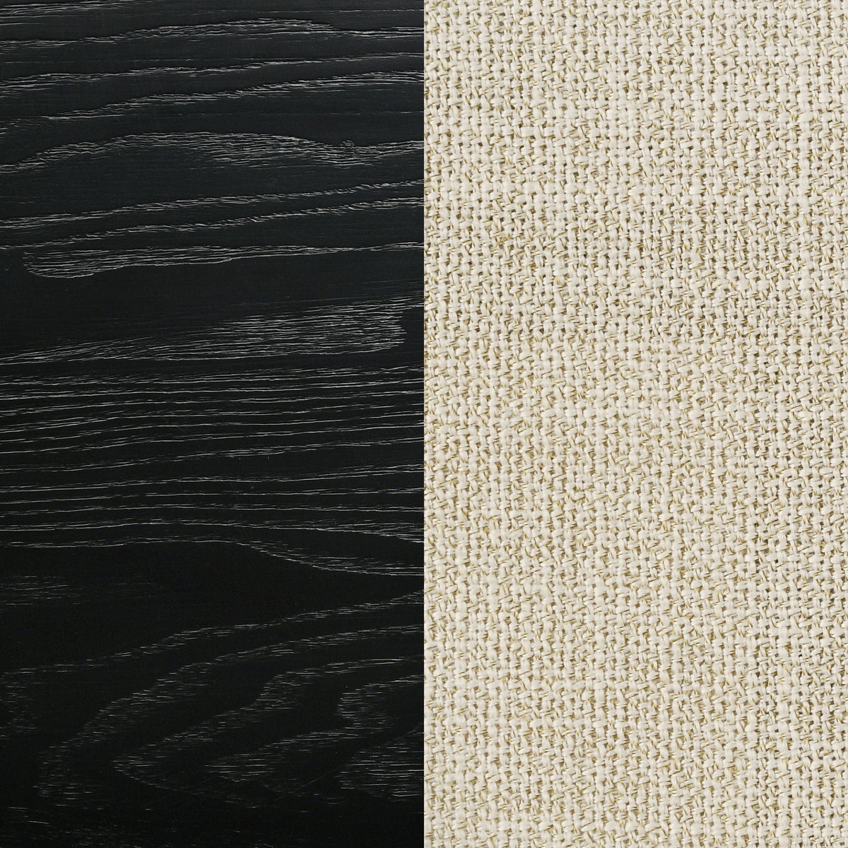 Arini 56-inch Queen Panel Bed Cream and Black