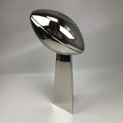 Autographed/Signed Nick Foles Full Size F/S Replica Super Bowl 52 LII Lombardi Trophy Philadelphia Eagles Beckett BAS COA