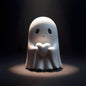 Halloween Ghost Figurine - Spooky Resin Ghost Statue, Cute Ghost Decor for Halloween Decorations, Porch and Indoor Spooky Home Decor (Ghost (1 Figurine))