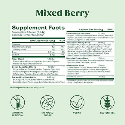 Organic Super Greens Powder Juice & Smoothie Mix